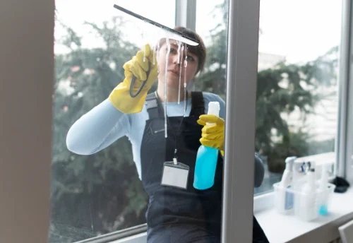 Nettoyage de vitres intérieures et extérieures à Espinas
